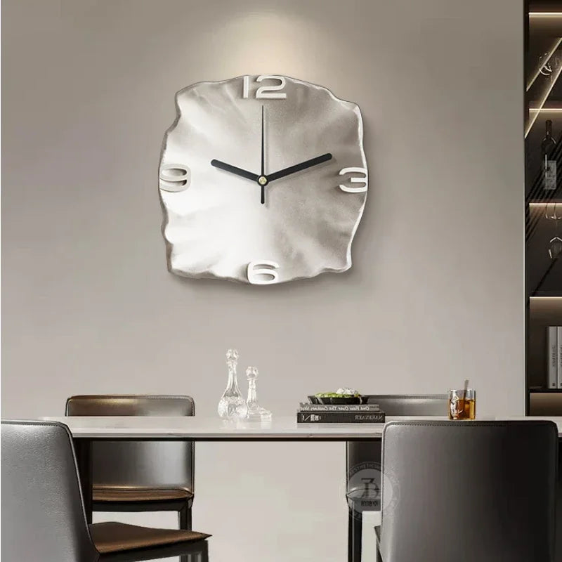 Künstlerische Wanddekorationsuhr für modernes Interieur 5