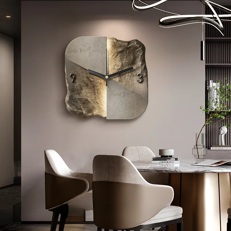 Künstlerische Wanddekorationsuhr für modernes Interieur 6