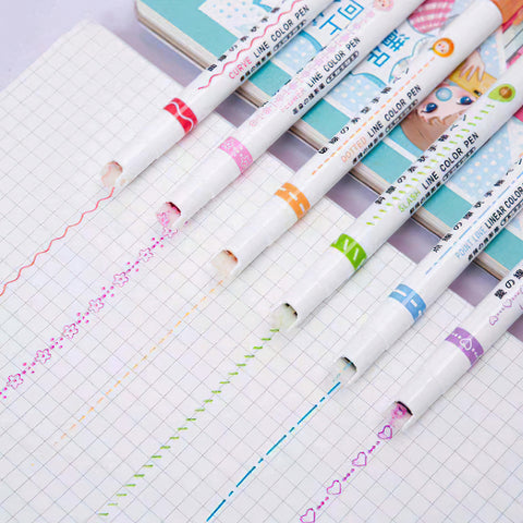 Künstlerischer Doppelspitzenmarker für Kreative Designs 4