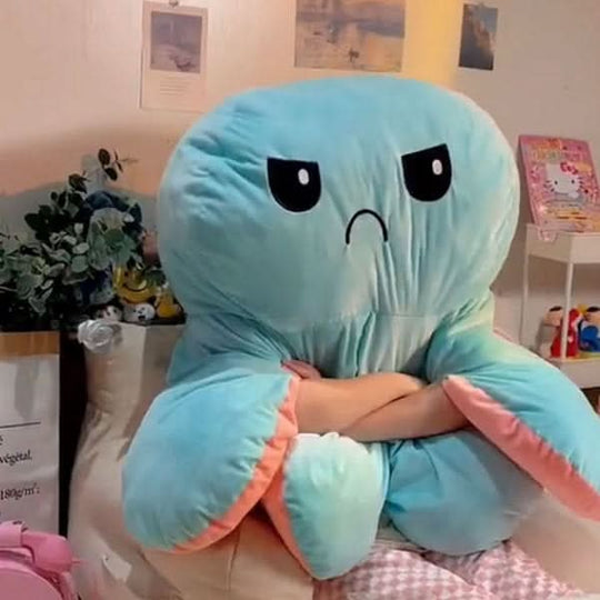 Kuschel-Oktopus Plüschfigur für Kinder 0