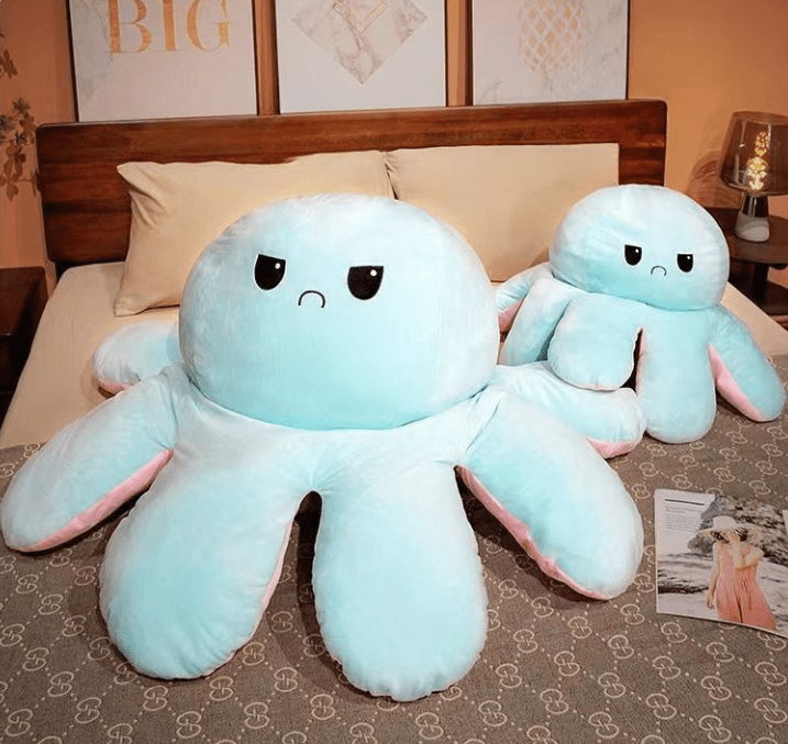 Kuschel-Oktopus Plüschfigur für Kinder 2