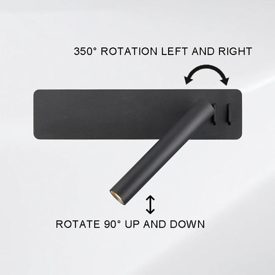 LED-Lampe Drehbar für Bettbeleuchtung 5
