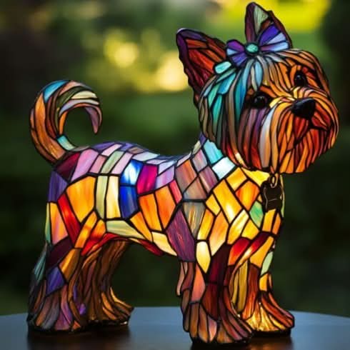 LED-Nachtlampe für Hunde – Künstlerisches Design für die Heimdekoration 28