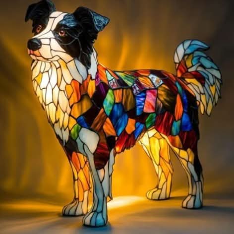 LED-Nachtlampe für Hunde – Künstlerisches Design für die Heimdekoration 5