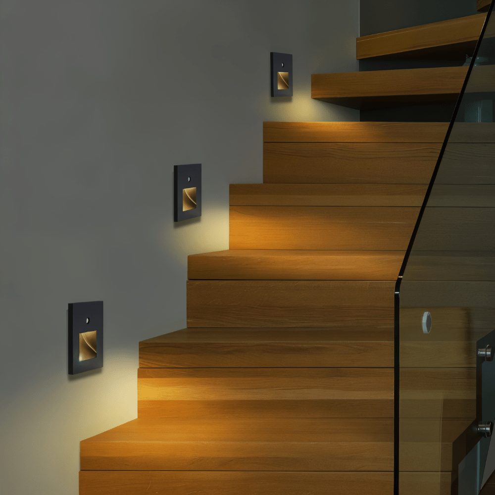 LED-Stufenleuchte mit Bewegungserkennung für sanfte Beleuchtung 1