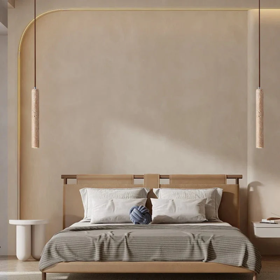 LED Kronleuchter im Minimalistischen Wabi-Sabi Stil 3
