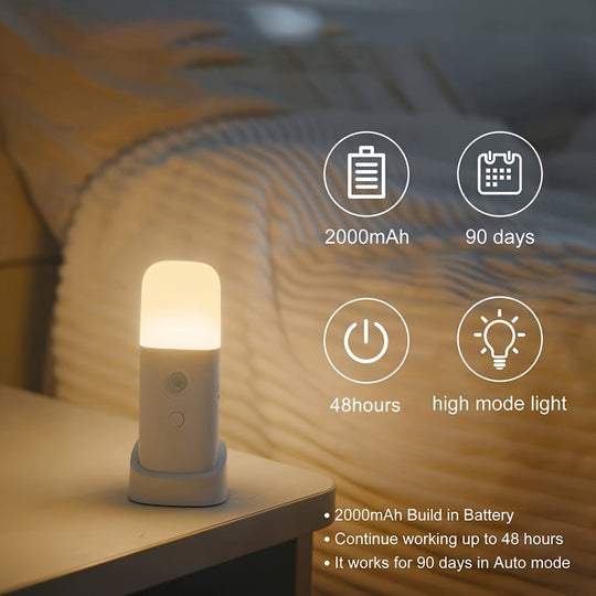 LED Nachtlampe mit Bewegungssensor und einstellbarer Helligkeit 4