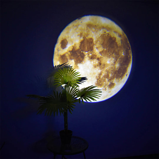 LED Projektionslampe Mond und Erde für Kinder 3
