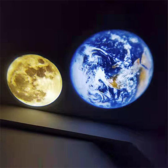 LED Projektionslampe Mond und Erde für Kinder 4