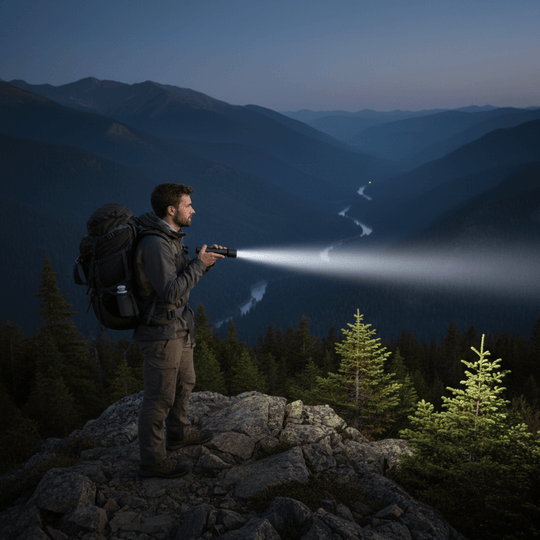 LED Taschenlampe Hochleistungszoom für Outdoor-Aktivitäten kaufen 0
