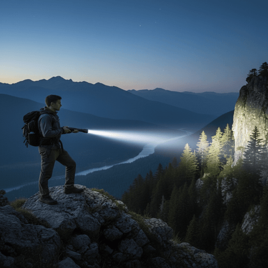 LED Taschenlampe Hochleistungszoom für Outdoor-Aktivitäten kaufen 1
