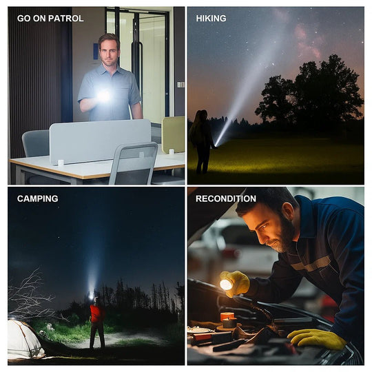 LED Taschenlampe Hochleistungszoom für Outdoor-Aktivitäten kaufen 3