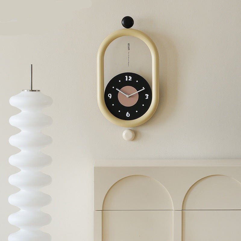 Lange Wanduhr mit modernem 3D-Design 5