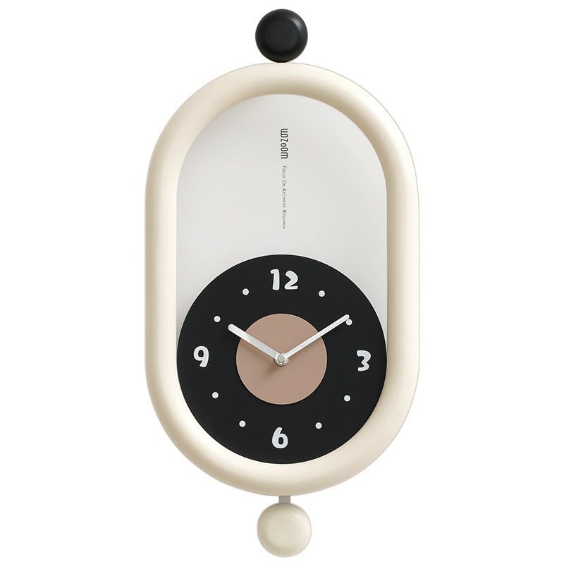 Lange Wanduhr mit modernem 3D-Design 7