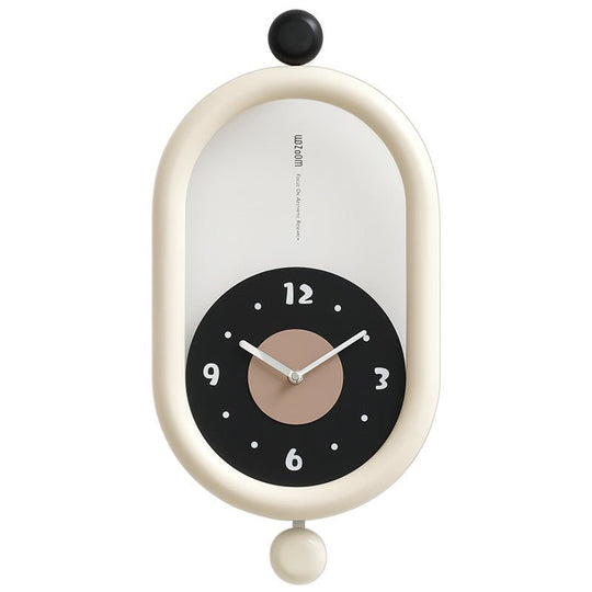Lange Wanduhr mit modernem 3D-Design 7