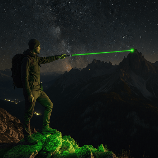 Laserpointer mit einstellbarem Fokus für Präsentationen und Outdoor-Aktivitäten 2