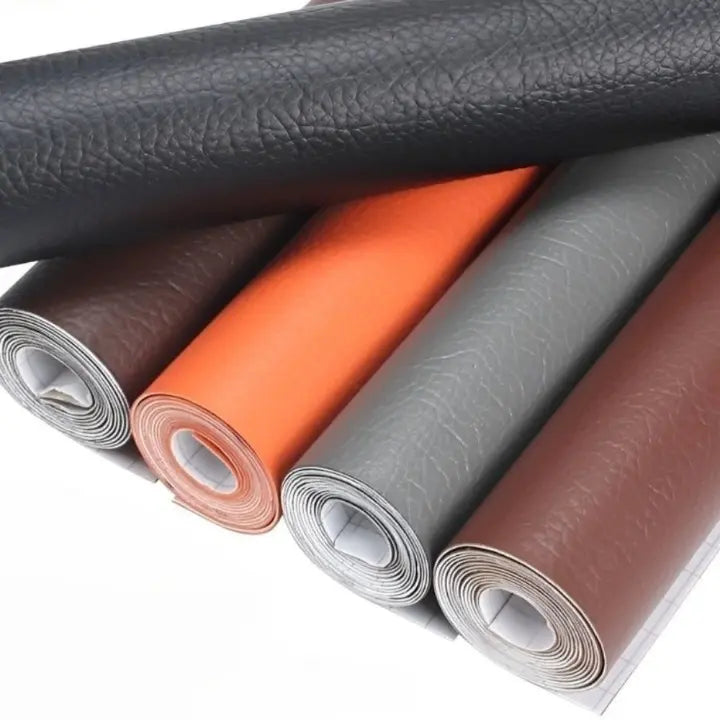 Leder Reparaturflicken Für Möbel Selbstklebend 50 x 137 cm 0