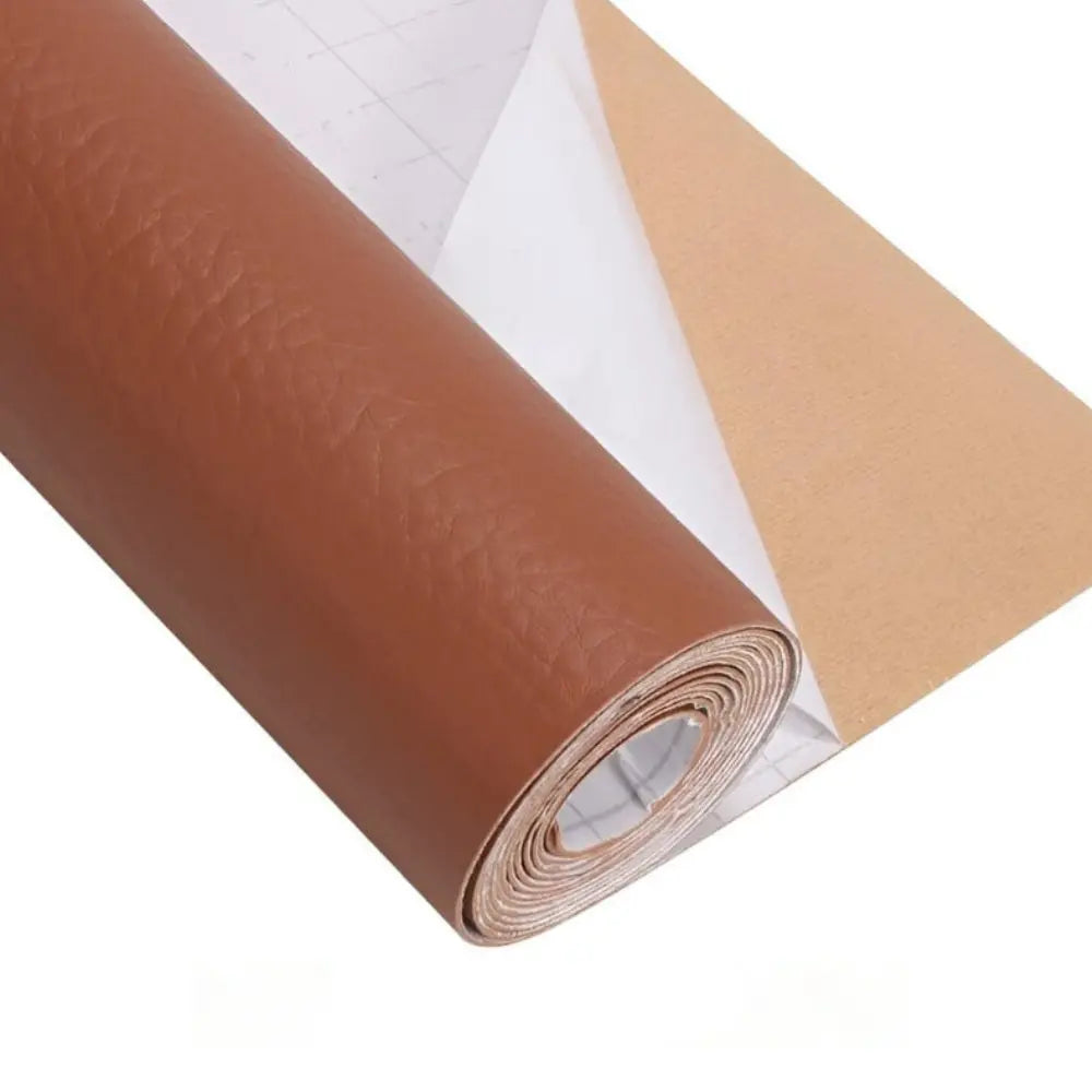 Leder Reparaturflicken Für Möbel Selbstklebend 50 x 137 cm 3