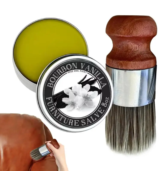 Lederpflege Creme für Möbel - Revitalisierende Pflege für Ledersofas und Oberflächen 7