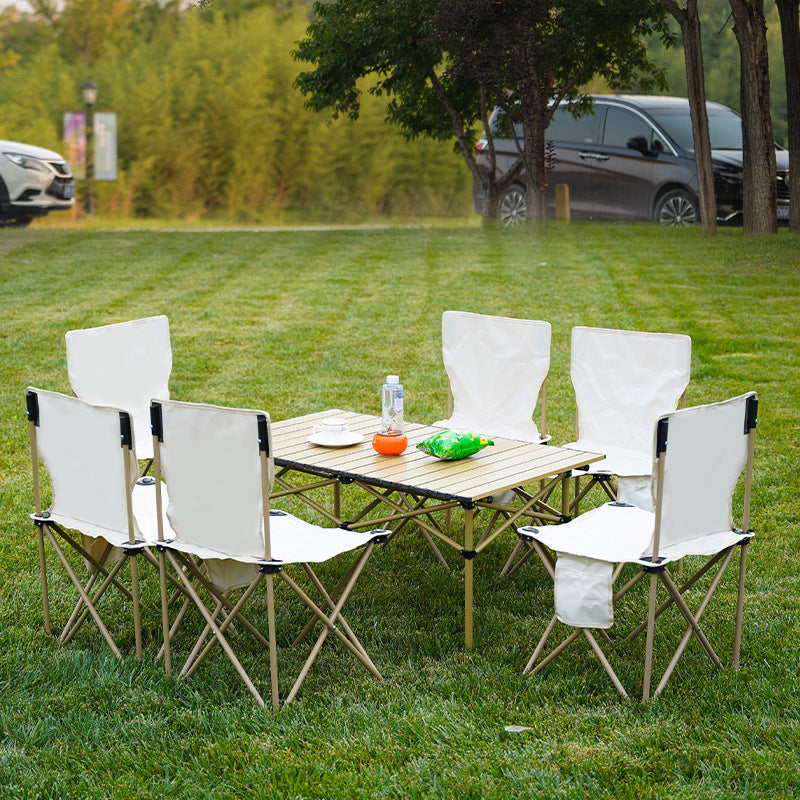 Leichter Klappstuhl mit stabiler Struktur für Outdoor und Camping 3
