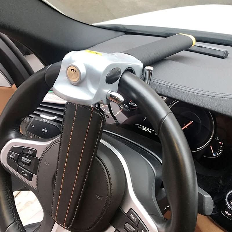 Lenkradschloss mit Alarm und Dreifachverriegelung für maximale Sicherheit im Auto 5