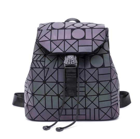 Leuchtender Geometrischer Rucksack