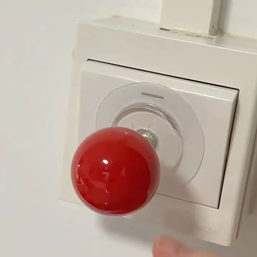Lichtschalterknopf im Retro-Arcade-Stil 0