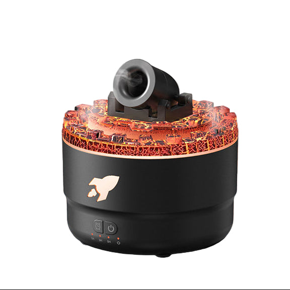 Luftbefeuchter und Aromadiffusor mit Lavaeffekt 0