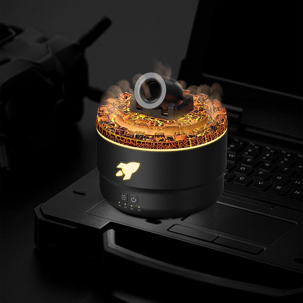 Luftbefeuchter und Aromadiffusor mit Lavaeffekt 1