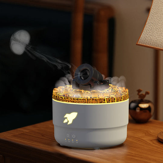 Luftbefeuchter und Aromadiffusor mit Lavaeffekt 9