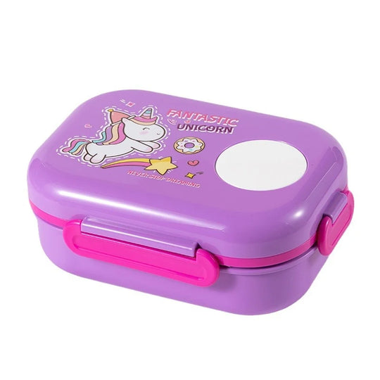 Lunchbox-Set Cartoon-Stil für Kinder und Erwachsene 4