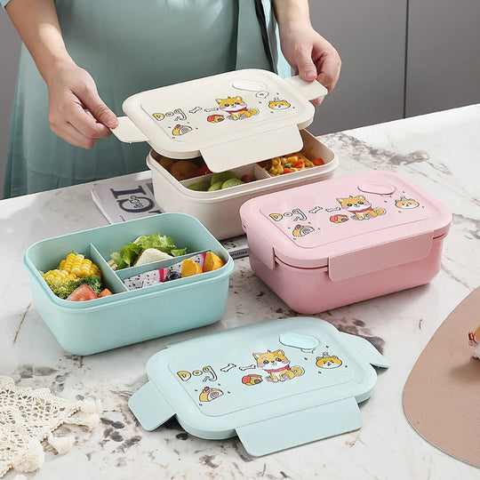 Lunchbox mit mehreren Fächern für Damen und Herren 0