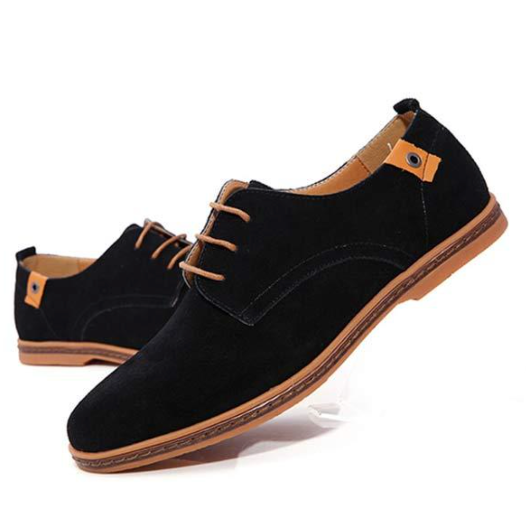 Variant image for Herren Lederschuhe Elegante Wildlederschuhe in Braun für Büro und Freizeit-5