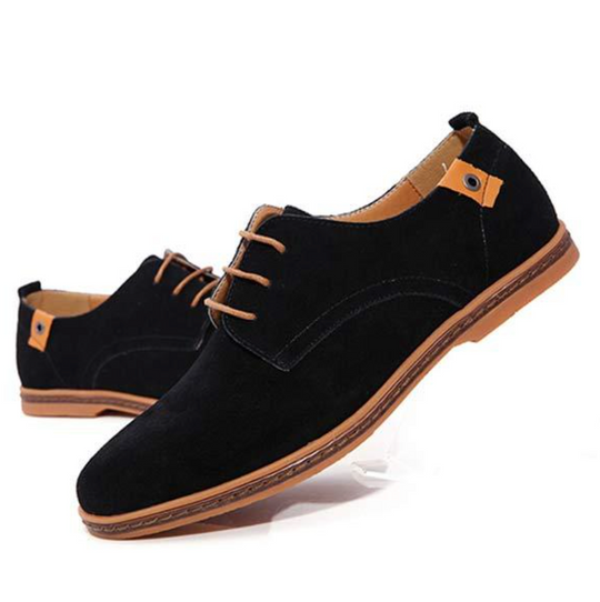 Variant image for Herren Lederschuhe Elegante Wildlederschuhe in Braun für Büro und Freizeit-5