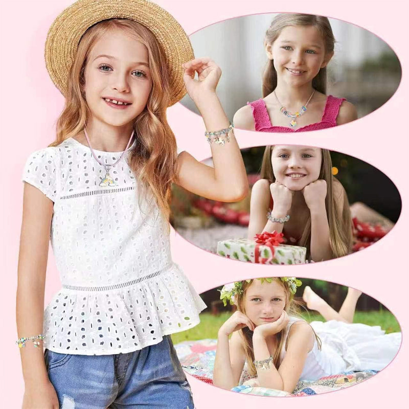 Mädchen Charm-Armband DIY-Set mit Anhängern 1