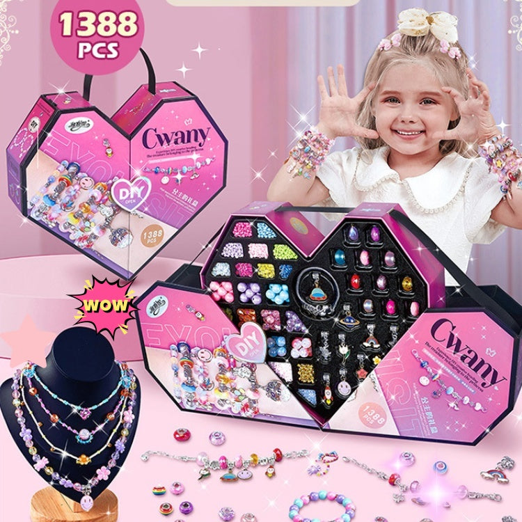 Mädchen Charm-Armband DIY-Set mit Anhängern 11