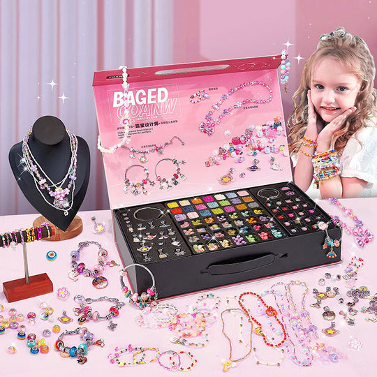 Mädchen Charm-Armband DIY-Set mit Anhängern 14