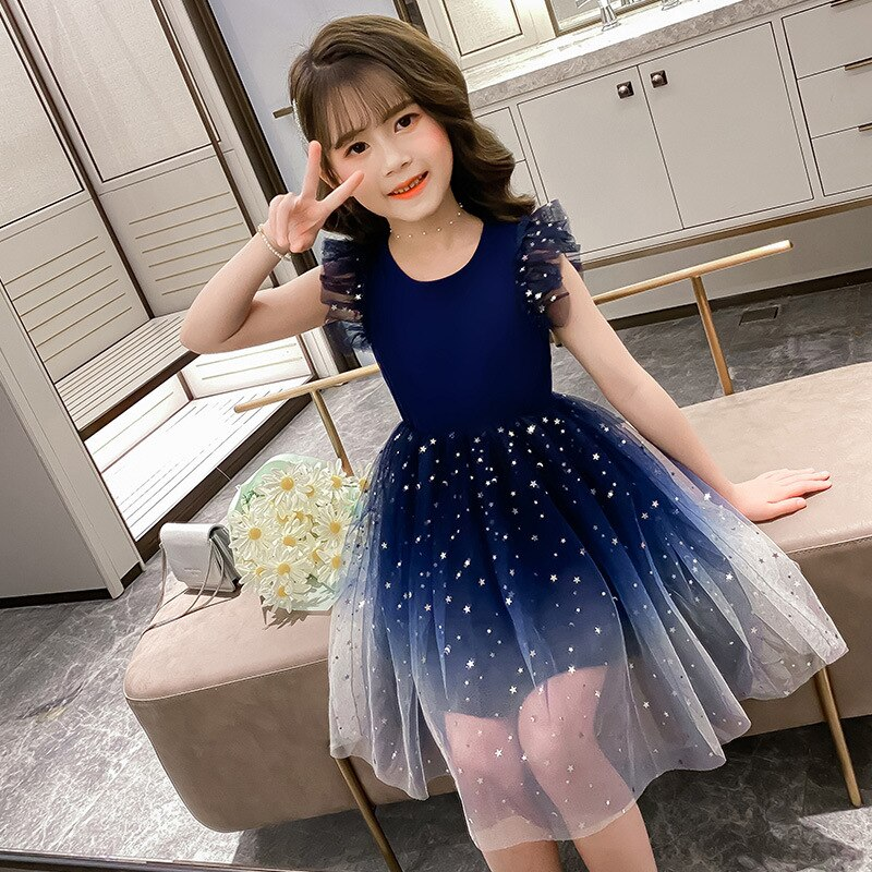 Mädchen Tanzkleid mit luftiger Passform 4