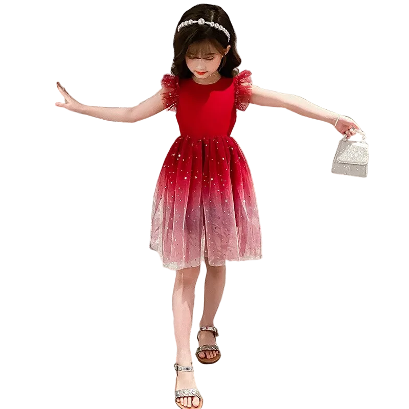 Mädchen Tanzkleid mit luftiger Passform 5