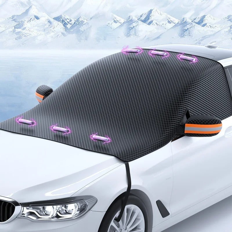 Magnetische Auto-Abdeckung für alle Jahreszeiten 0