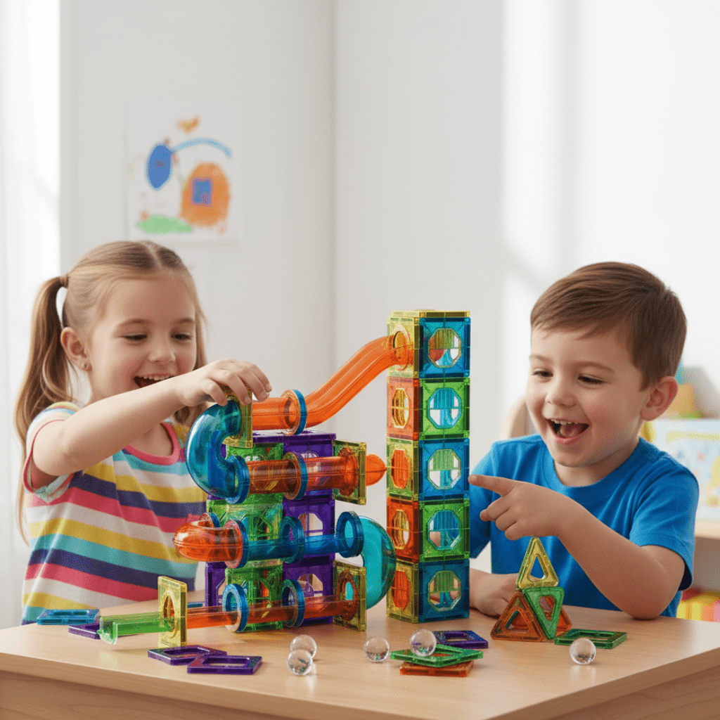 Magnetische Bausteine für kreative Abenteuer 1
