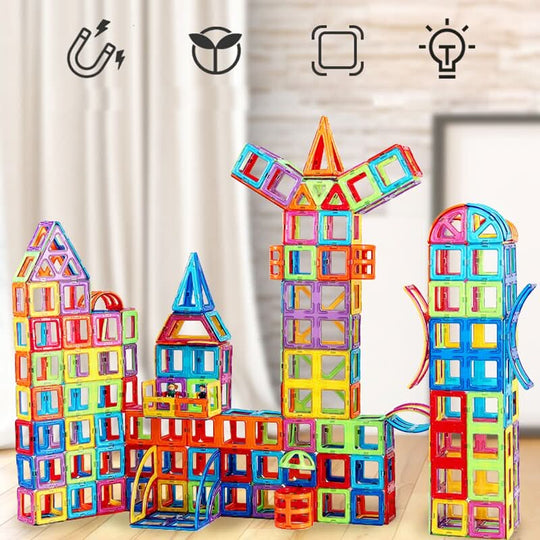 Magnetisches Bau-Set für Kinder ab 4 Jahren 6