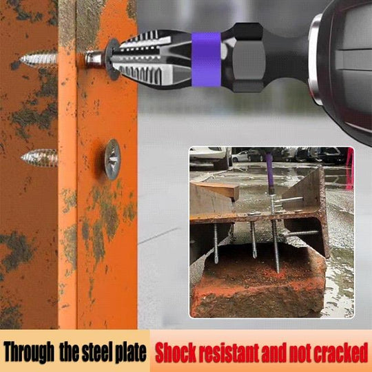 Magnetisches Bit Set für Akkuschrauber - 6-teiliges Set für präzise Arbeiten und vielseitige Anwendungen 2