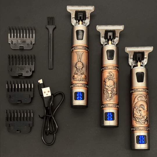 Männer Bart Trimmer Präzisionsschnitt Wiederaufladbar Wasserdicht Ergonomisch 3