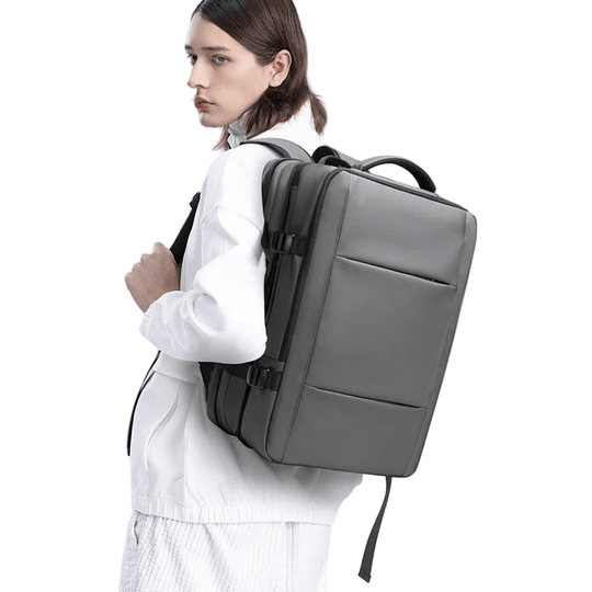 Männer Business-Rucksack mit erweiterbarem Stauraum 1