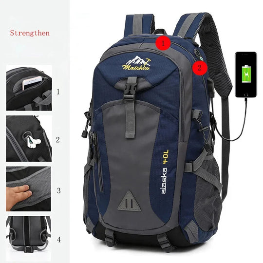 Männer Rucksack für Outdoor Aktivitäten 10
