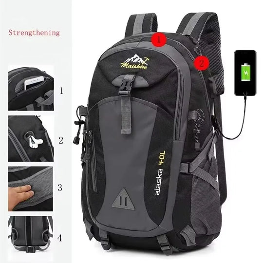 Männer Rucksack für Outdoor Aktivitäten 11