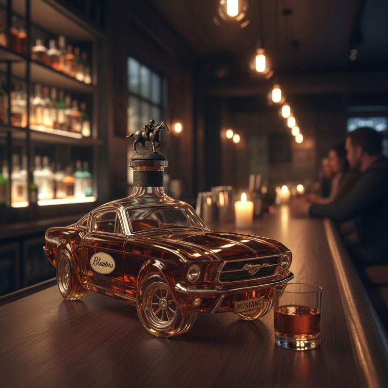 Männer Whisky Dekanter Mustang Automobildesign Dekorativ 1