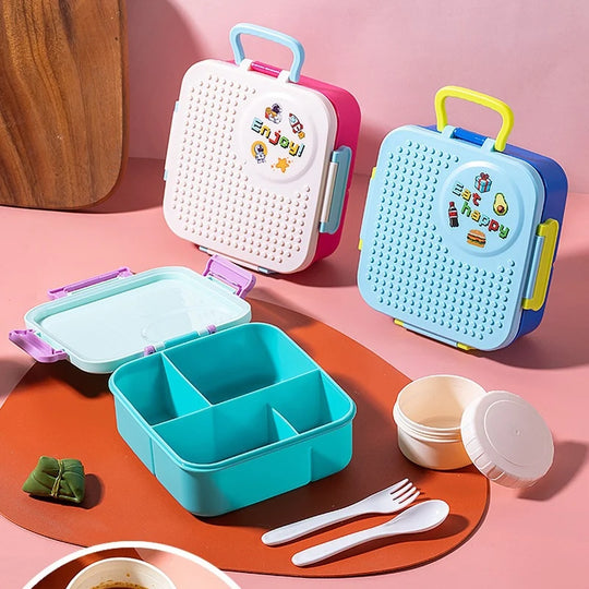 Mehrfach unterteilte Bento-Box für Damen und Herren 2