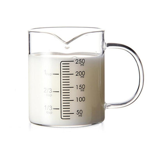 Messbecher Glas Hitzebeständig Für Präzises Abmessen In Der Küche 0